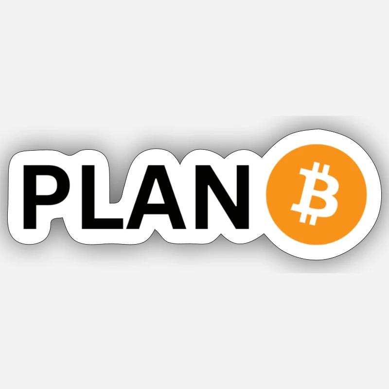 Plan B Sticker Größe S (10 x 10 cm)