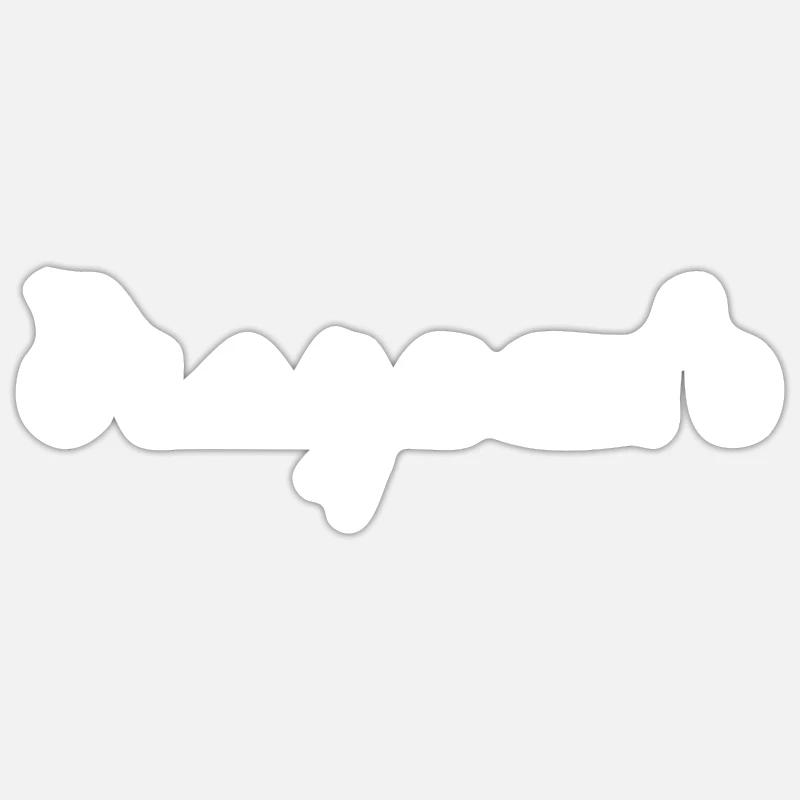 Climbing - Sticker Größe S (10 x 10 cm) - Mattweiß