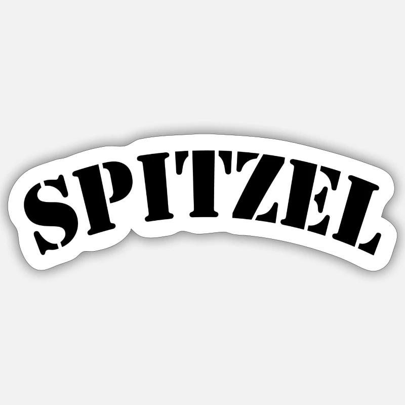 Spitzel Sticker Größe S (10 x 10 cm)