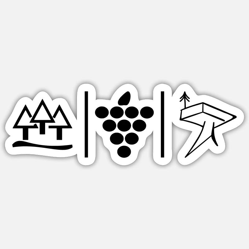Sticker taille S (10 x 10 cm) - 