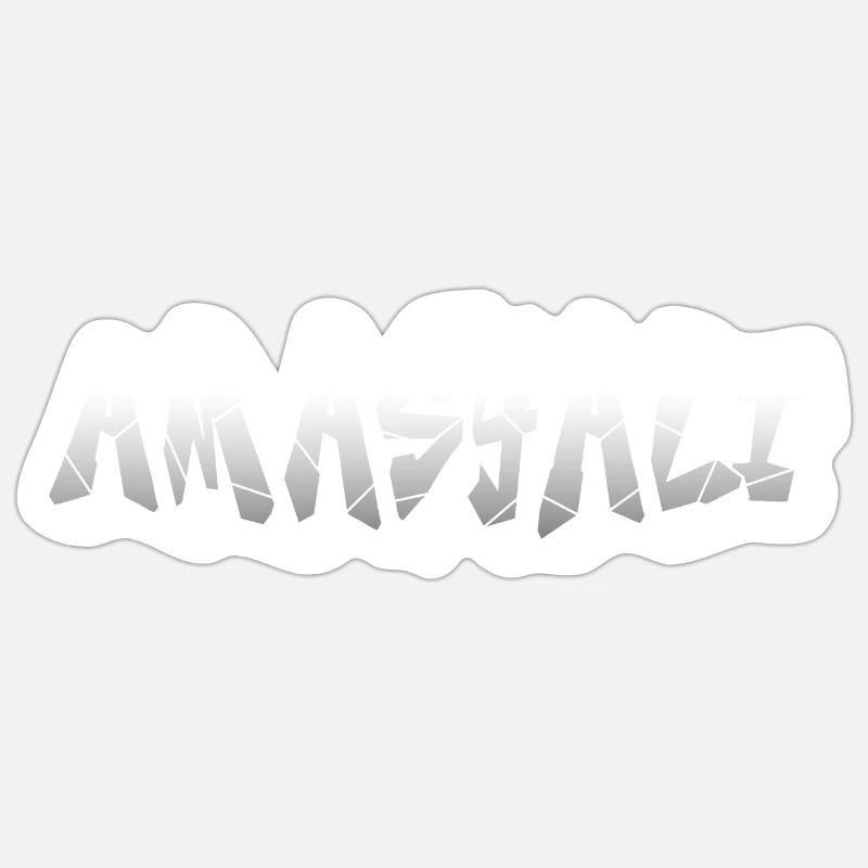 Amasyali - Sticker size S (10 x 10 cm) - white matte