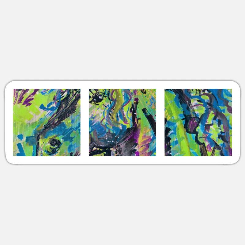 Sticker Größe S (10 x 10 cm) - 