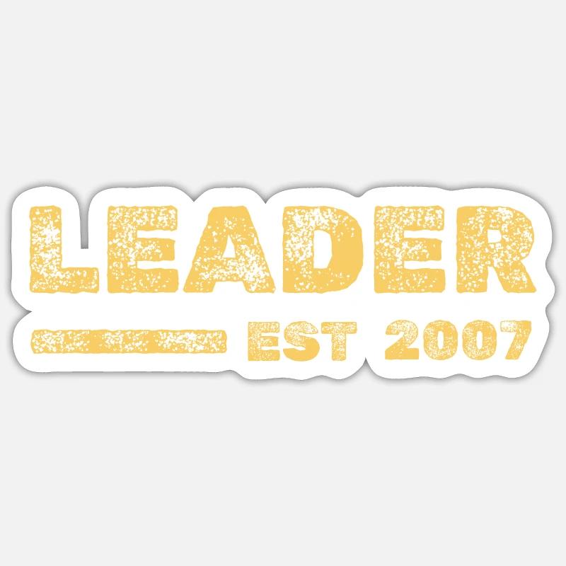Chef cuisinier 2007 - Sticker taille S (10 x 10 cm) - blanc mat