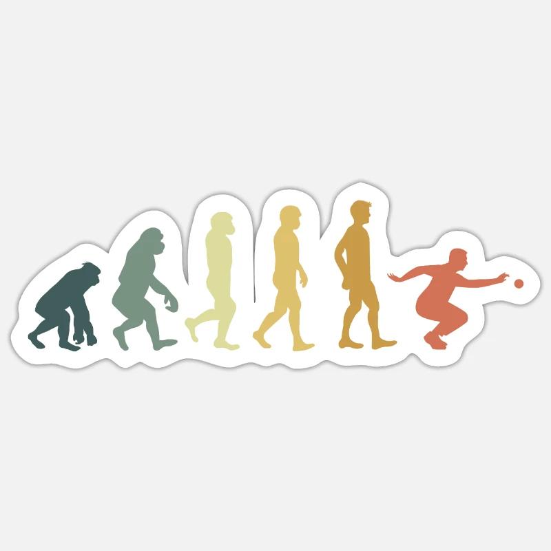 Evolution pétanque Sticker taille S (10 x 10 cm)