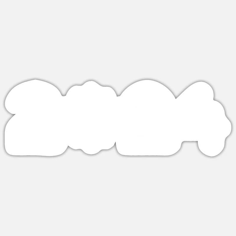 2024 - Sticker size S (10 x 10 cm) - white matte