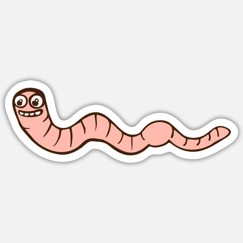 Erd-Glas - Sticker Größe S (10 x 10 cm) - Mattweiß