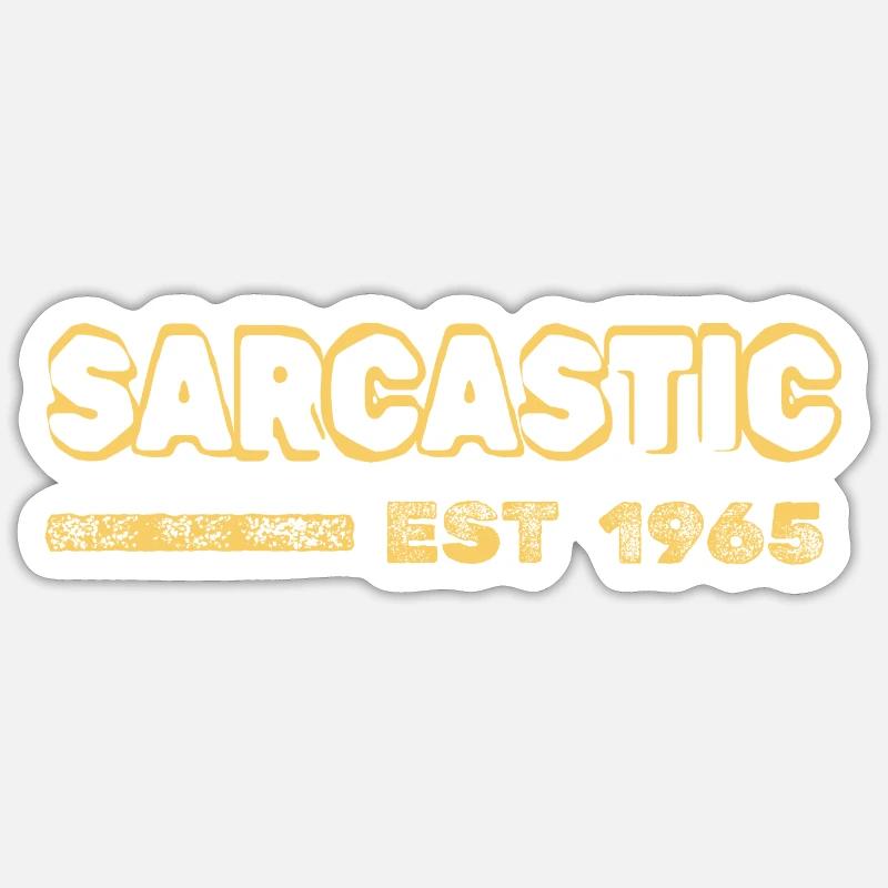 1965 - Sticker size S (10 x 10 cm) - white matte