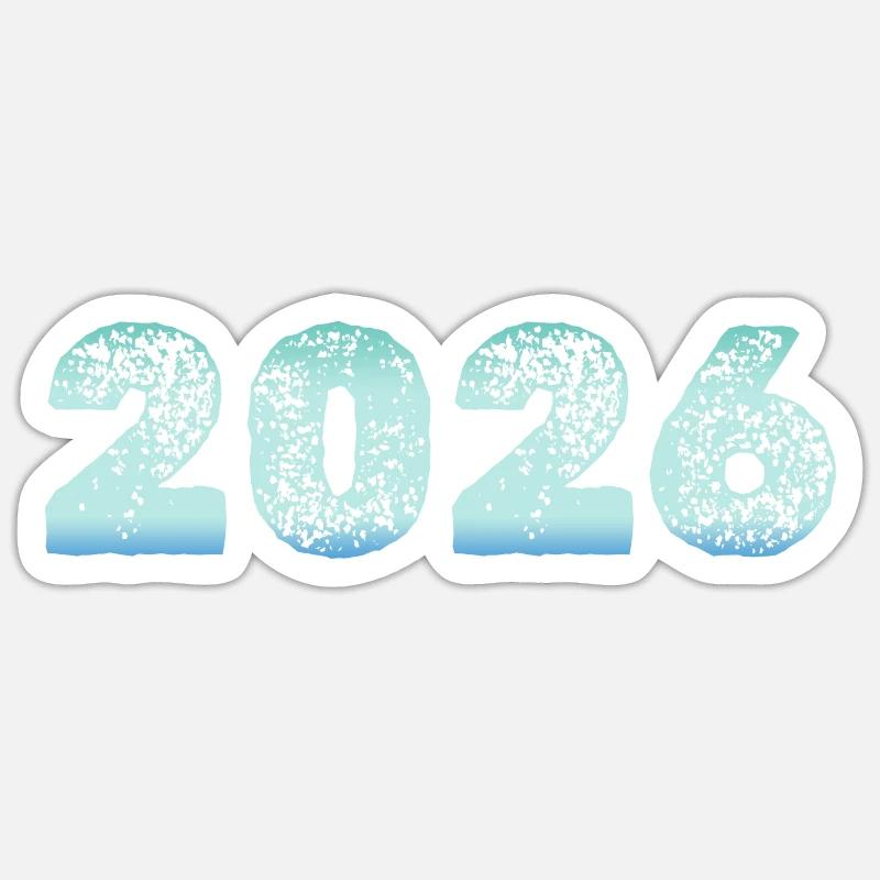 Ice Cold 2026 Sticker size S (10 x 10 cm)