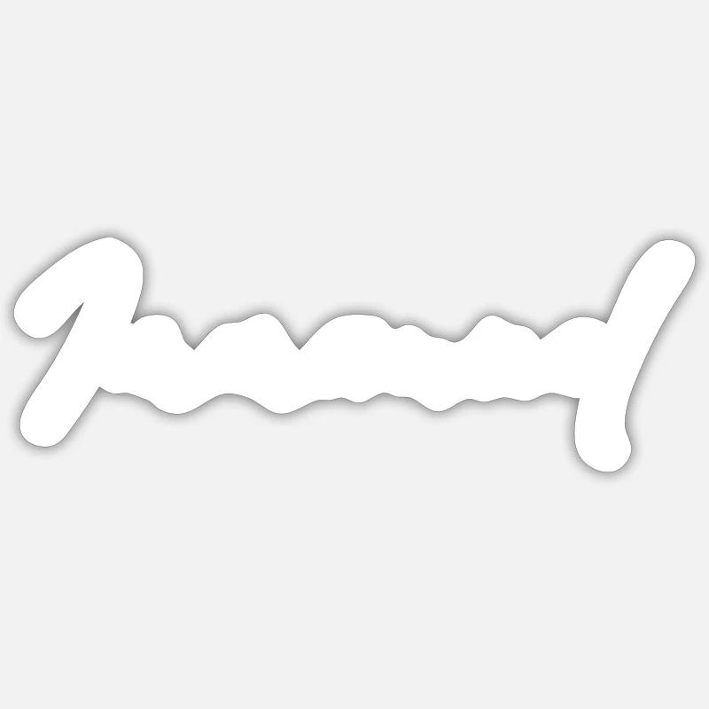 Emmanuel Nom avec I Nom de garçon Garçon Naissance Bébé B Sticker taille S (10 x 10 cm)