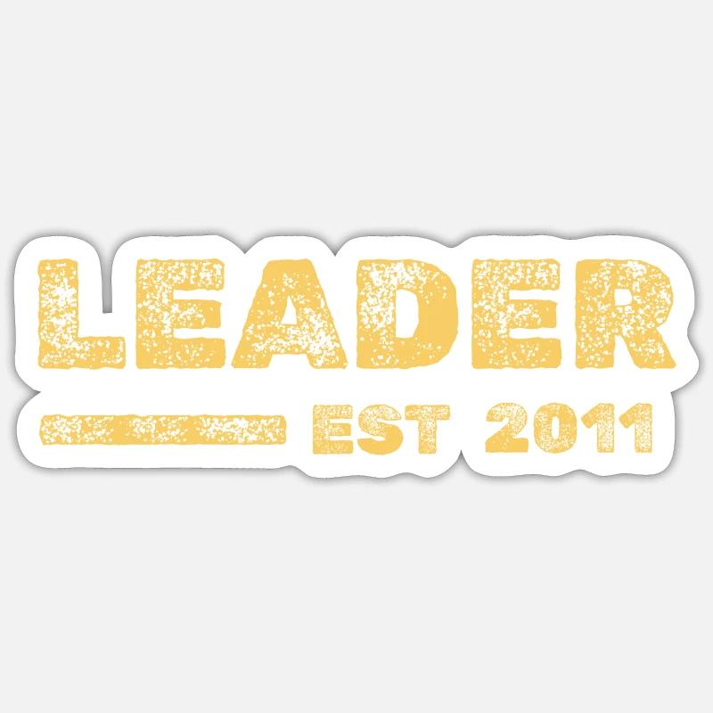 Chef 2011 - Sticker size S (10 x 10 cm) - white matte