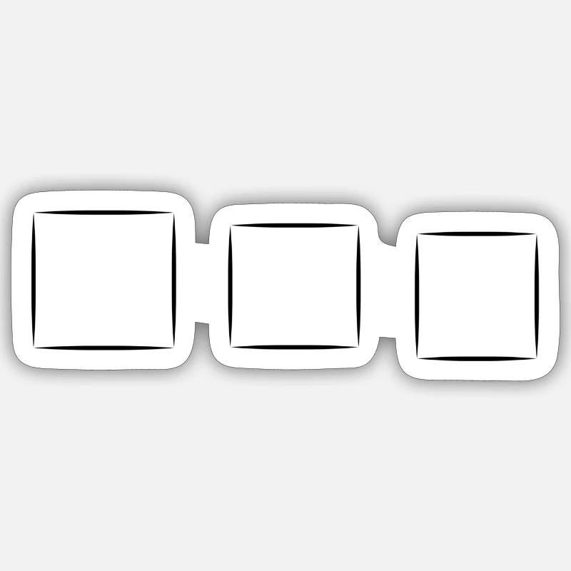 Sticker Größe S (10 x 10 cm) - 