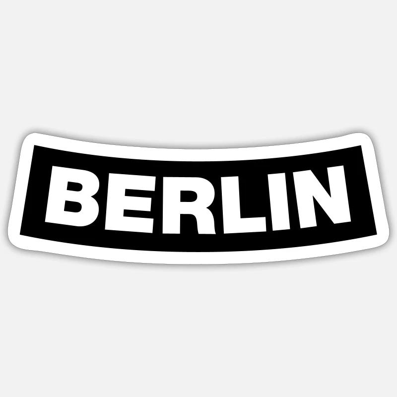 Chapitre Berlin Élément 1C (JGA MC-Rocker-Style) Sticker taille S (10 x 10 cm)