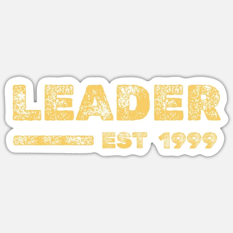 1999 - Sticker taille S (10 x 10 cm) - blanc mat