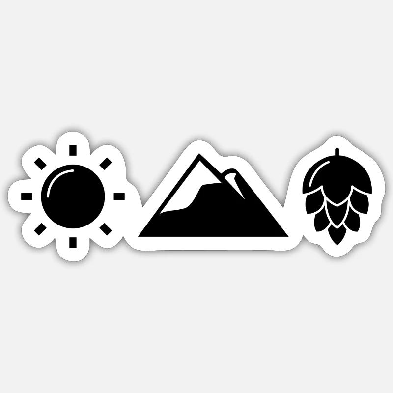 Sticker Größe S (10 x 10 cm) - 