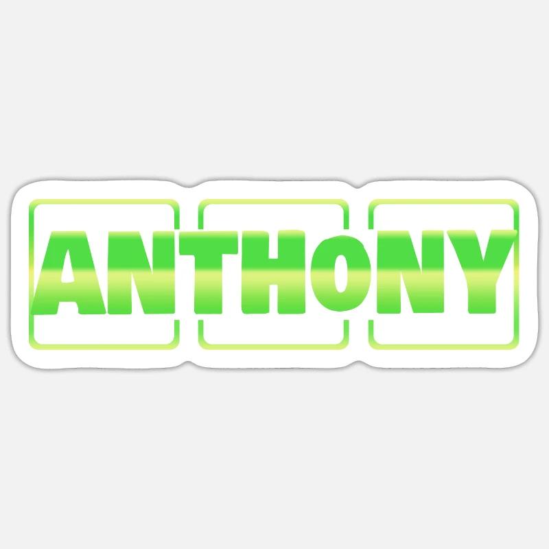 Gift for Anthony Sticker size S (10 x 10 cm)