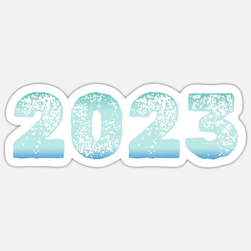 Cold 2023 - Sticker size S (10 x 10 cm) - white matte