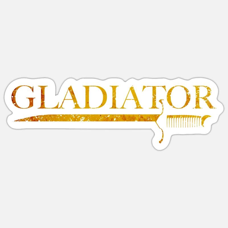 Gladiator Sticker taille S (10 x 10 cm)