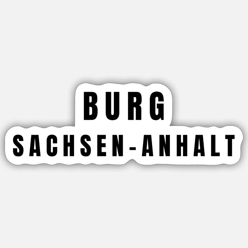 Papenburg, Lower Saxony - Sticker size S (10 x 10 cm) - white matte