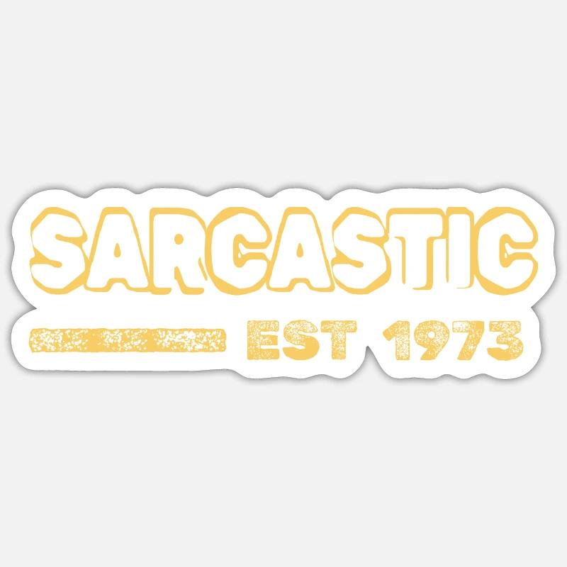 1973 - Sticker taille S (10 x 10 cm) - blanc mat