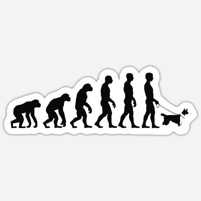 Border Collie Sticker taille S (10 x 10 cm)