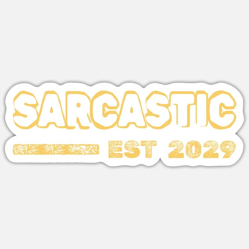 2029 2029 - Sticker taille S (10 x 10 cm) - blanc mat