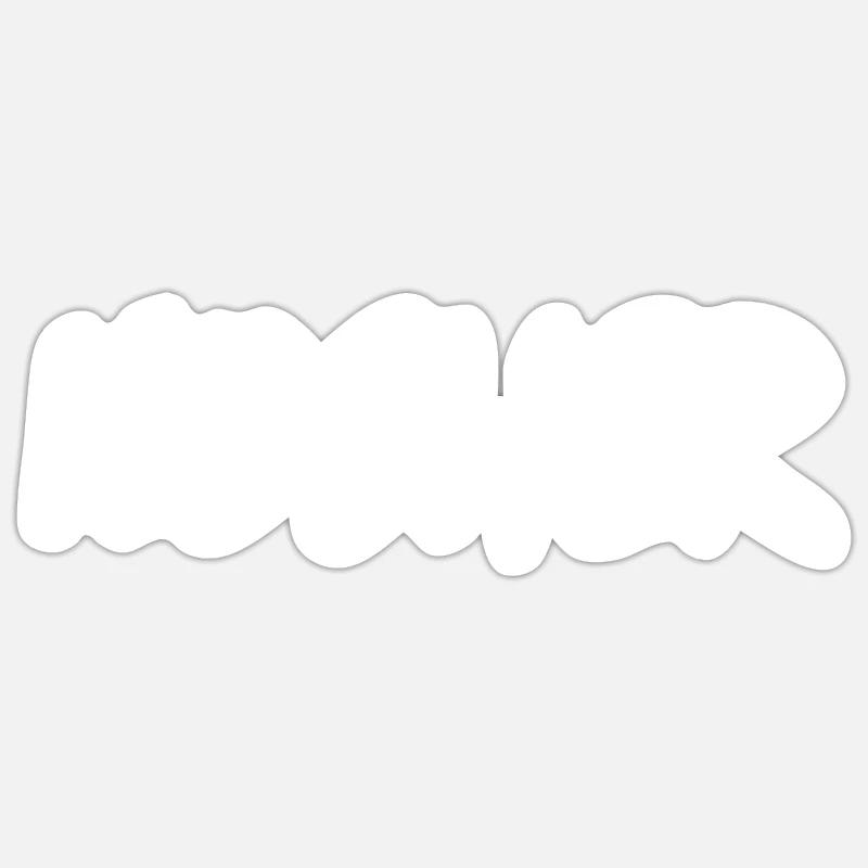 Kosher - Sticker size S (10 x 10 cm) - white matte