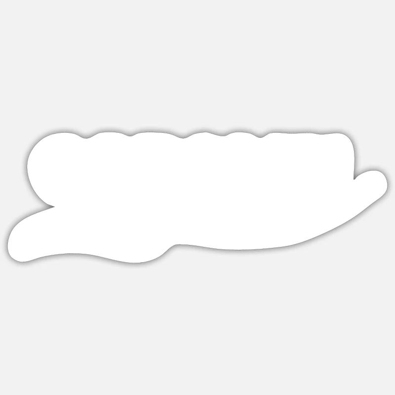 First name Carolin - Sticker size S (10 x 10 cm) - white matte