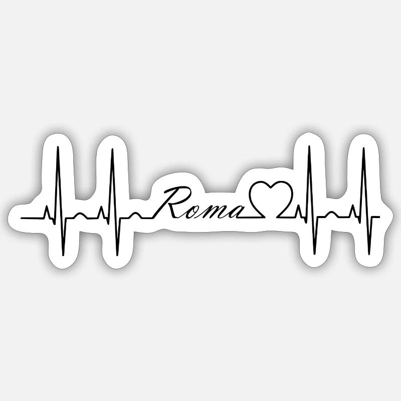 Rome Sticker taille S (10 x 10 cm)