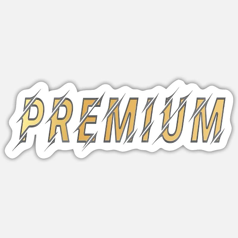 Édition premium super qualité Sticker taille S (10 x 10 cm)