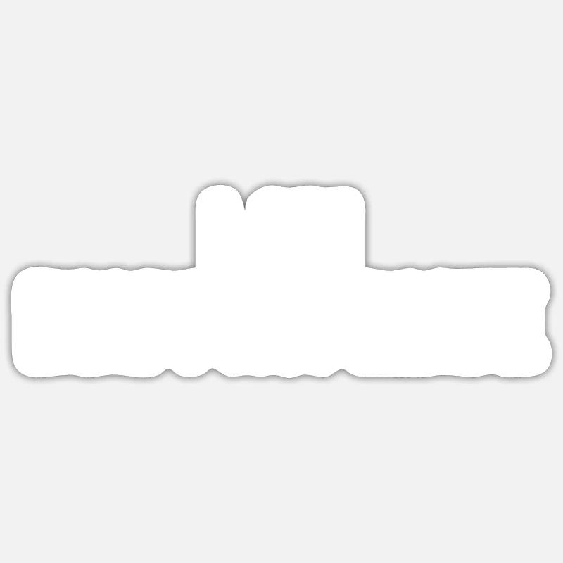 Ich bin unangemessen Sticker Größe S (10 x 10 cm)