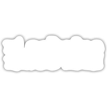 ich muss gar nichts - Sticker Größe S (10 x 10 cm) - Mattweiß - Vorne