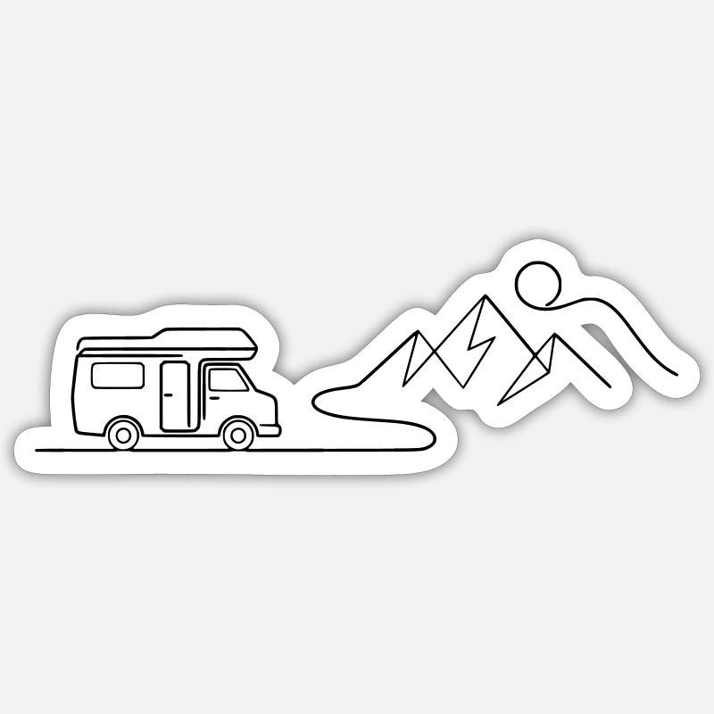 Sticker Größe S (10 x 10 cm) - 