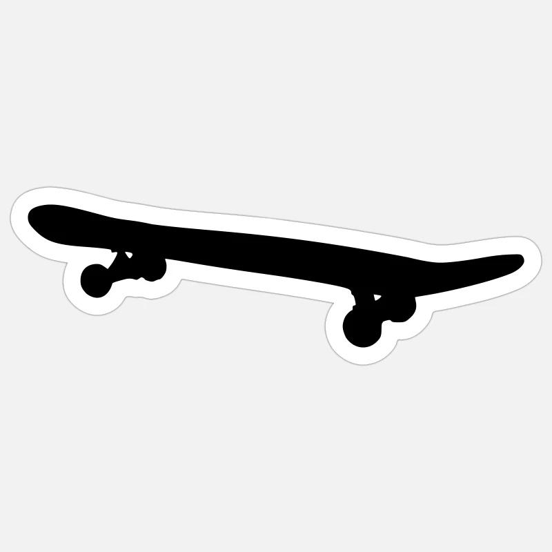 Skateboard Sticker Größe S (10 x 10 cm)