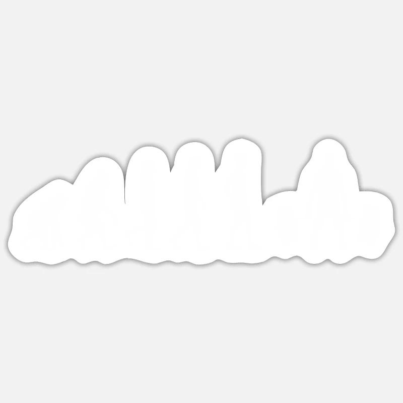 Evolution Weight Lifting Sticker Größe S (10 x 10 cm)