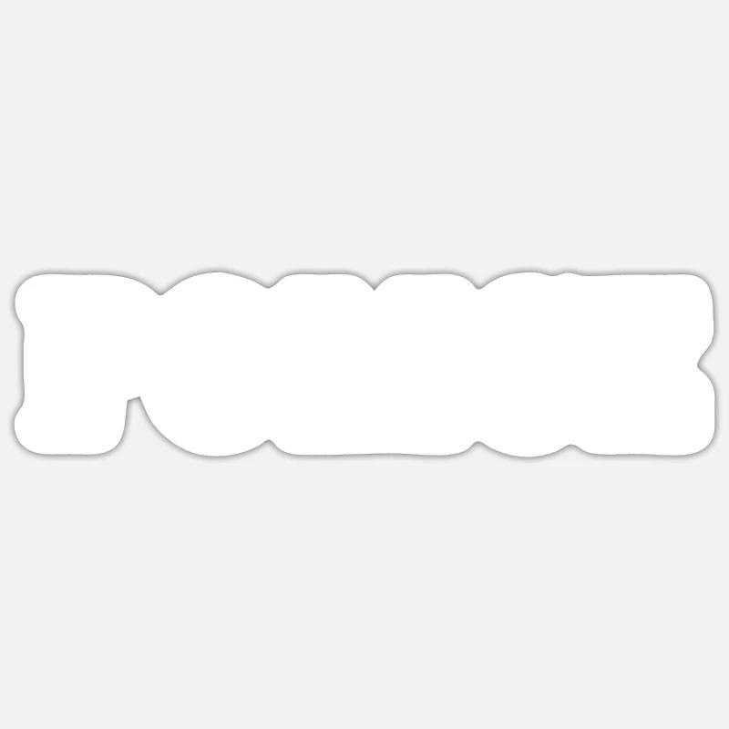 Polizei - Sticker Größe S (10 x 10 cm) - Mattweiß