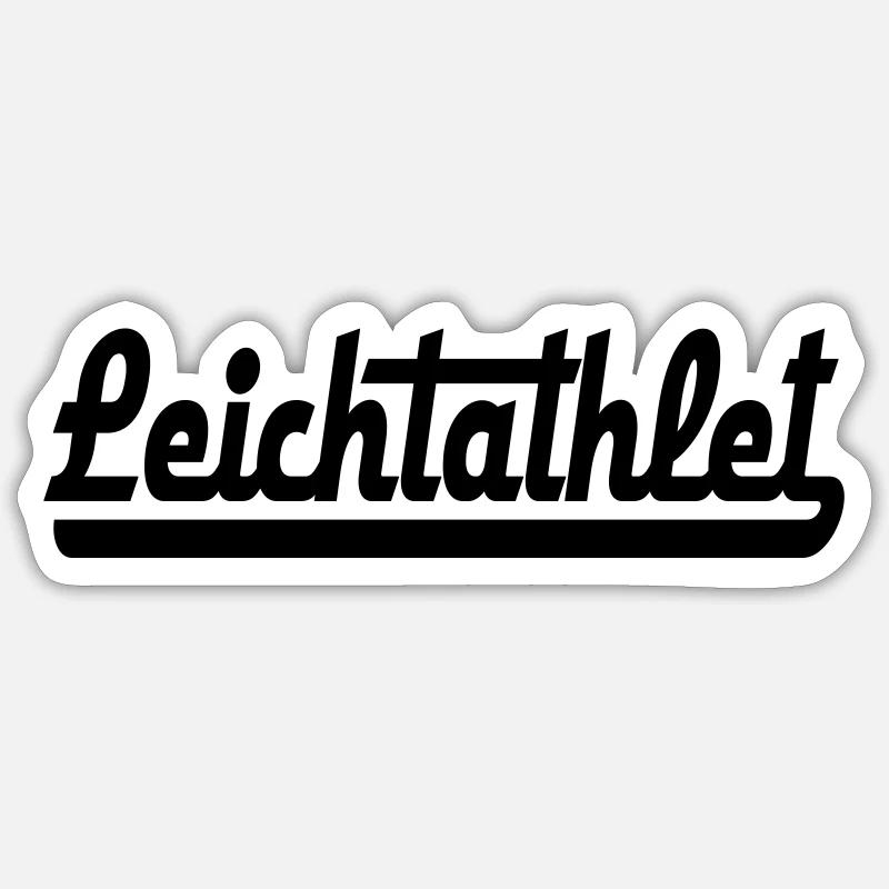 Leichtathletik Sticker Größe S (10 x 10 cm)