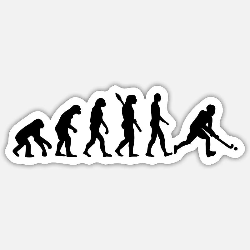 Evolution Hockey Sticker Größe S (10 x 10 cm)