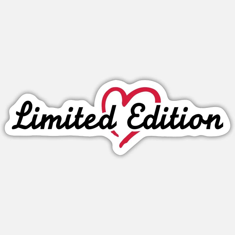 Limited Edition - Sticker Größe S (10 x 10 cm) - Mattweiß