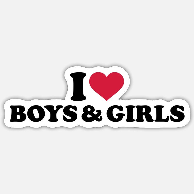 Bisexuell - Sticker Größe S (10 x 10 cm) - Mattweiß