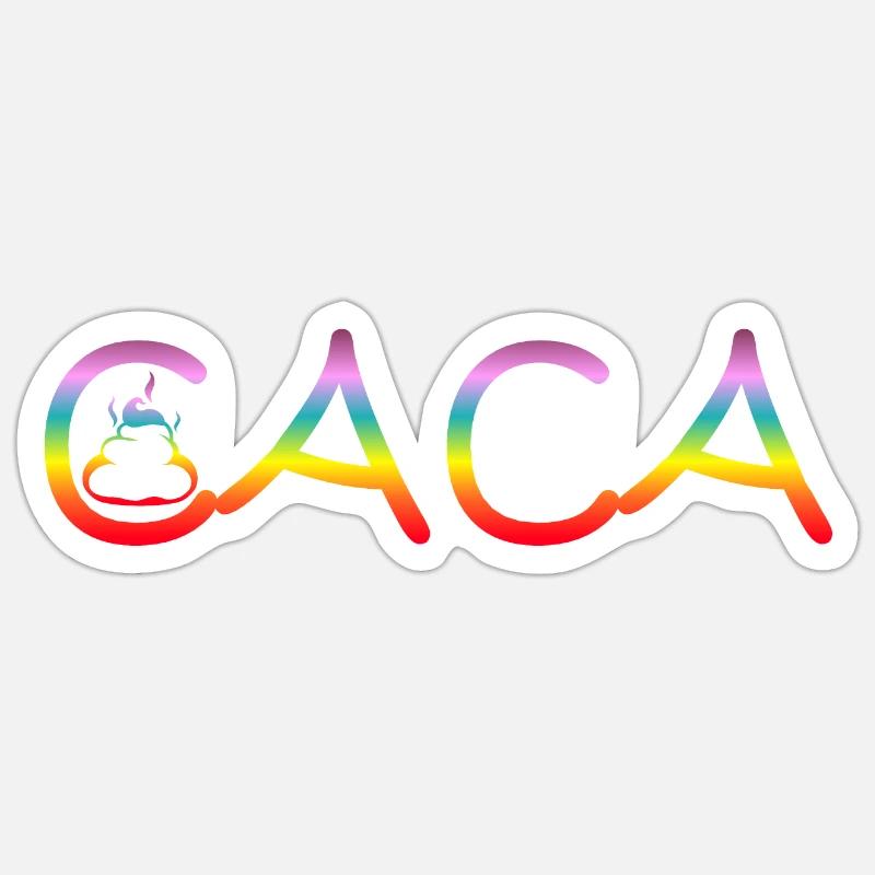 caca merde crotte bouse Sticker taille S (10 x 10 cm)