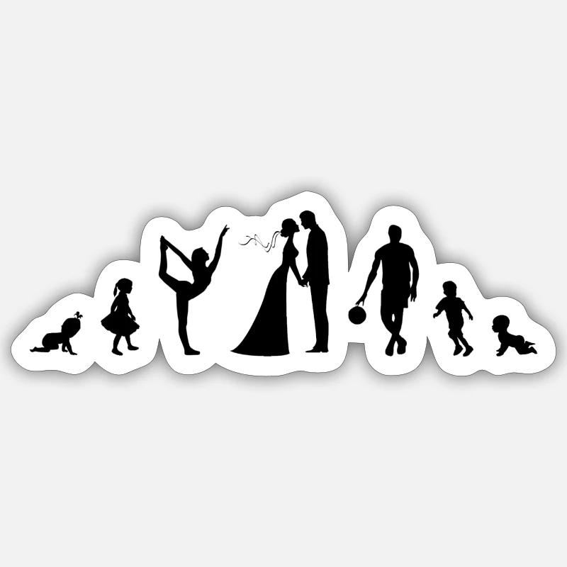 Logo2 - Sticker size S (10 x 10 cm) - white matte