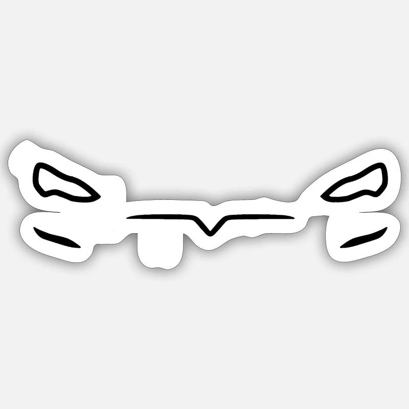 Sticker size S (10 x 10 cm) - 
