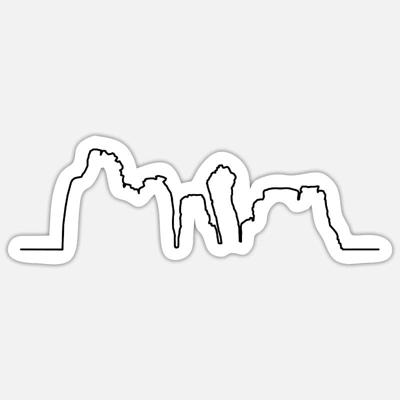 Sticker Größe S (10 x 10 cm) - 