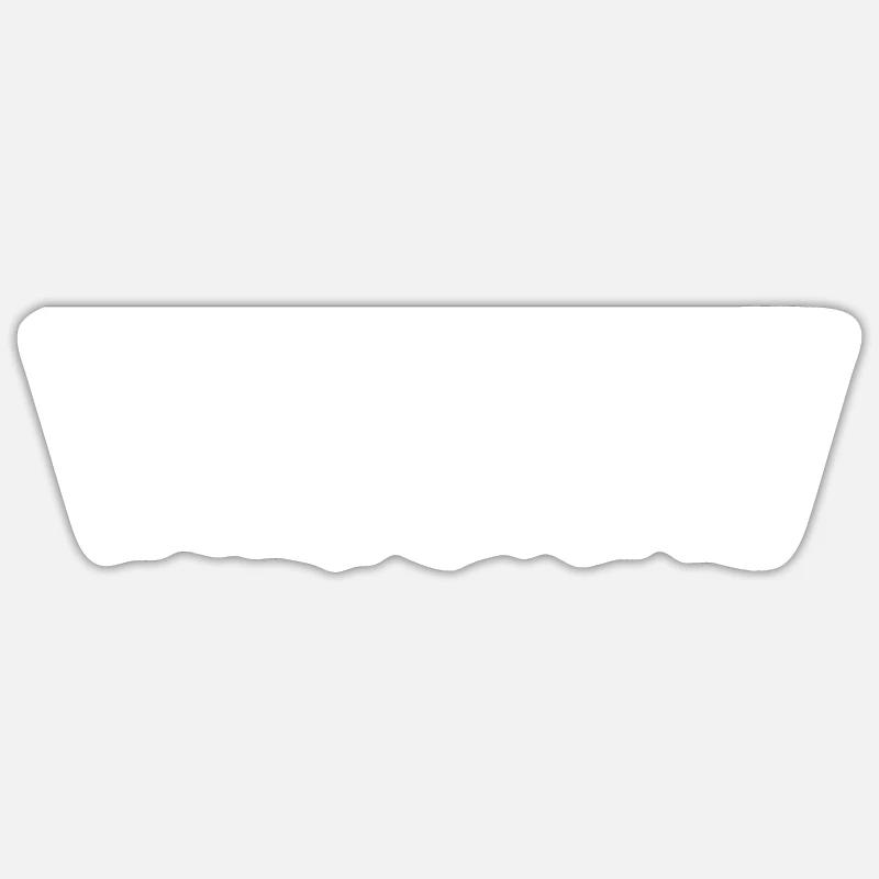 Londres - Sticker taille S (10 x 10 cm) - blanc mat