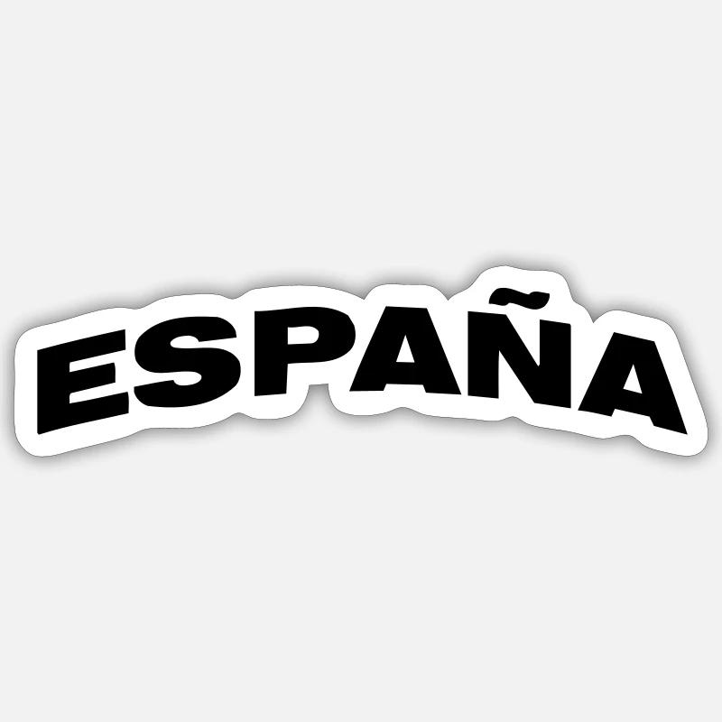 Spanien Sticker Größe S (10 x 10 cm)