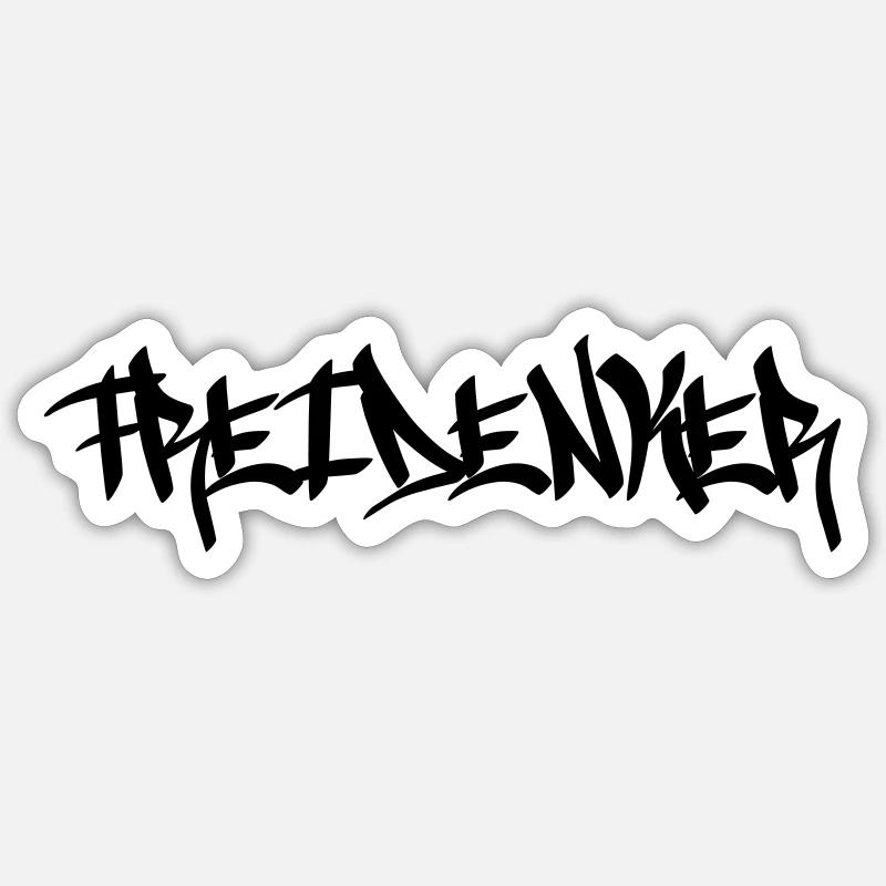 Sticker Größe S (10 x 10 cm) - 