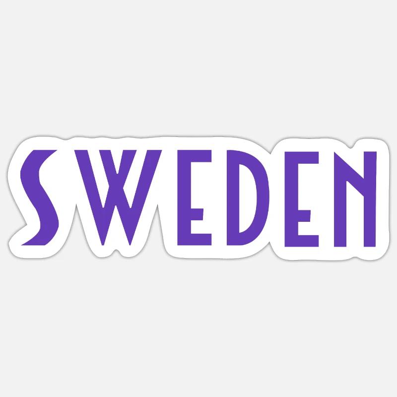 Sweden Sticker size S (10 x 10 cm)