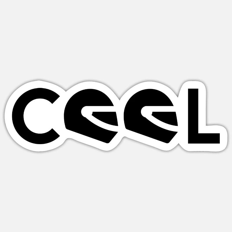 Cool Sticker size S (10 x 10 cm)