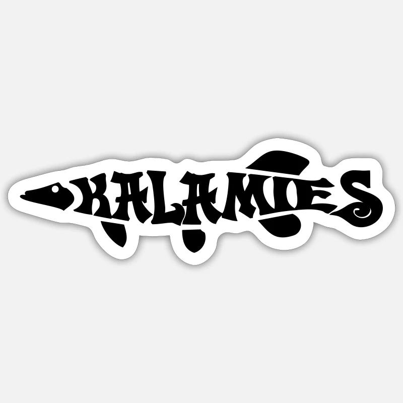 Fischmann Hecht Sticker Größe S (10 x 10 cm)