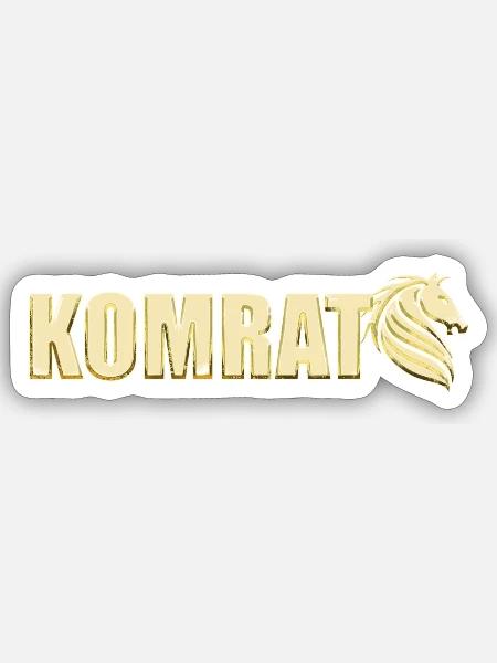 Vergessenes Turk Volk in Moldau Gagausien - Komrat - Sticker Größe S (10 x 10 cm) - Mattweiß